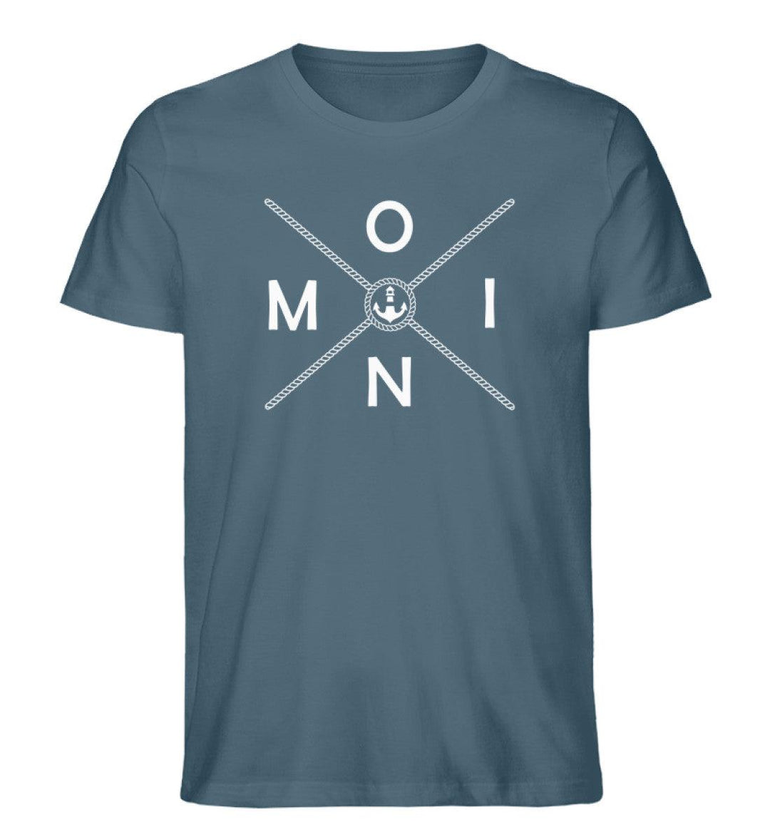 Moin X Rope · Herren Premium Bio T-Shirt-Herren Premium Bio T-Shirt-Stargazer-S-Mooinzen