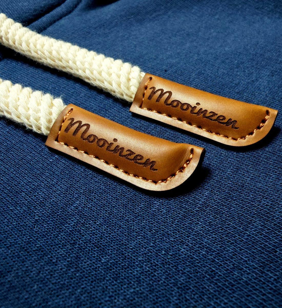 Moin X Schwarz/Stargazer (Stick) · Unisex Bio Schalkragen Hoodie-Unisex Bio Schalkragen Hoodie-Mooinzen