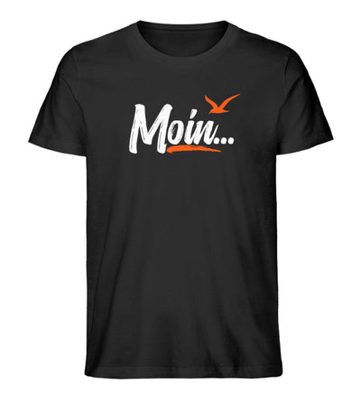 Moin.. Tschüss! · Herren Premium Bio T-Shirt-Herren Premium Bio T-Shirt-Black-XS-Mooinzen