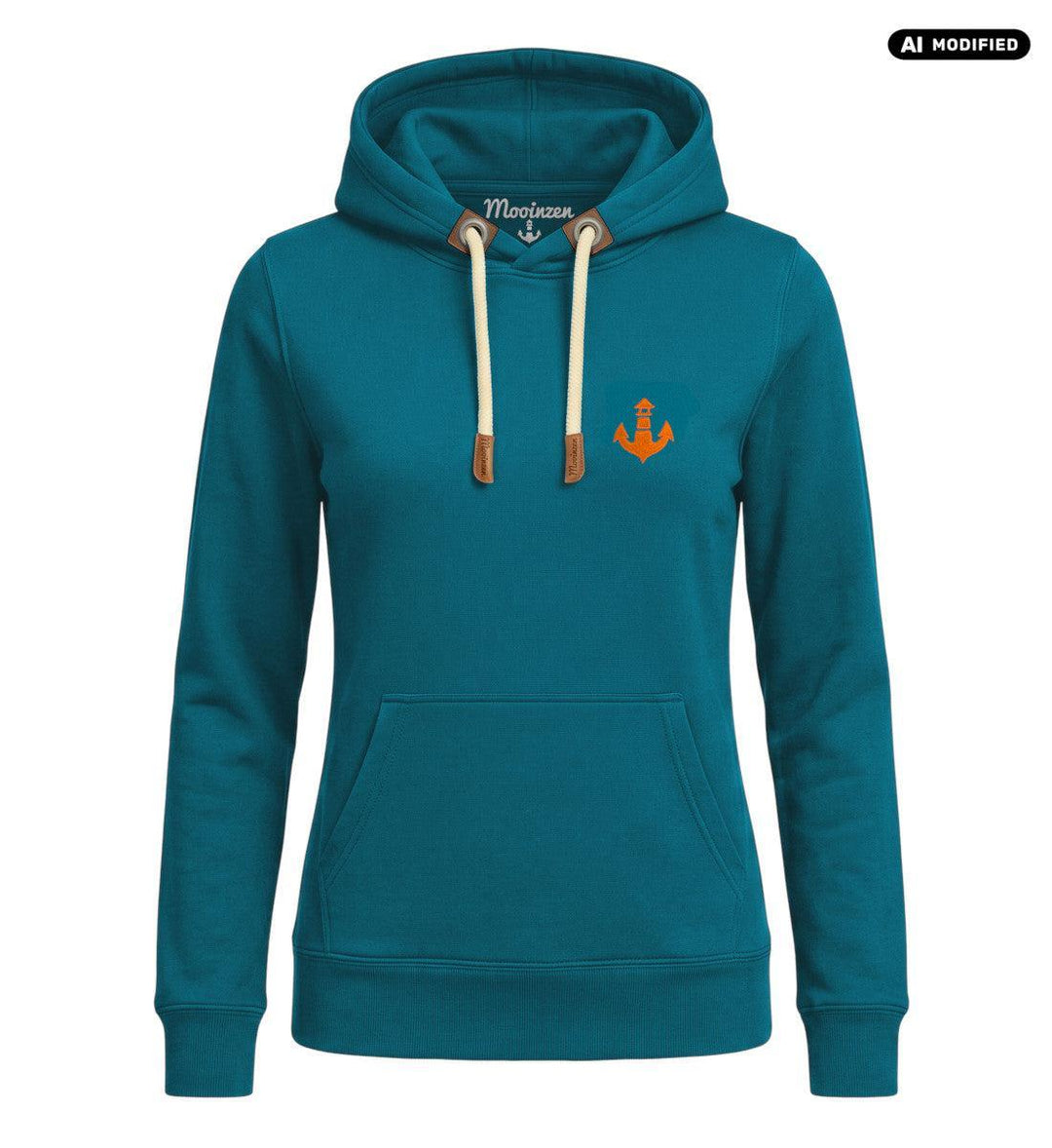 Mooinzen · Damen Bio Jogger Hoodie-Damen Bio Jogger Hoodie-ocean-depth-S-Mooinzen
