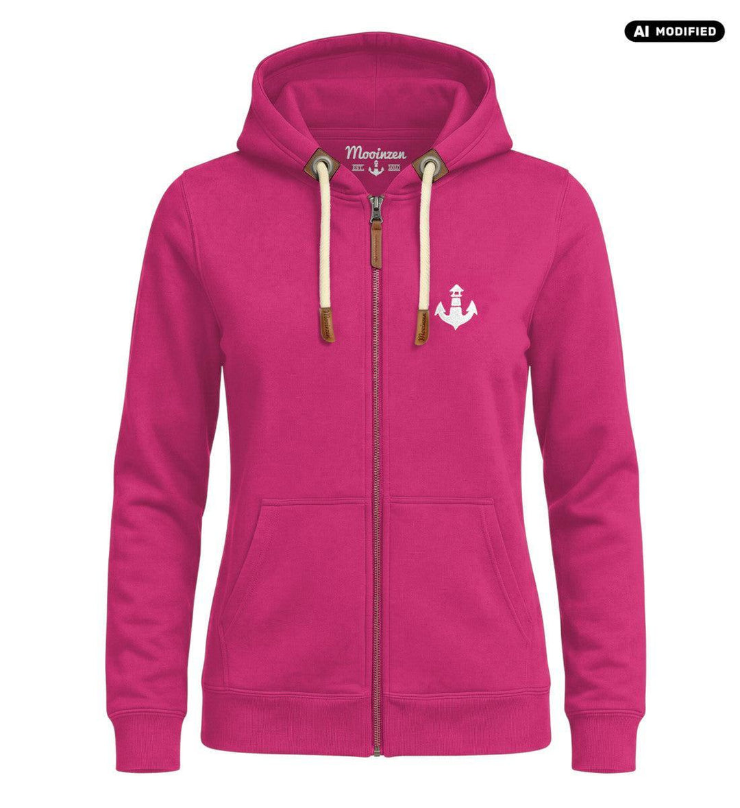 Mooinzen · Damen Bio Jogger Zipper-Damen Bio Jogger Zipper-beetroot-purple-S-Mooinzen
