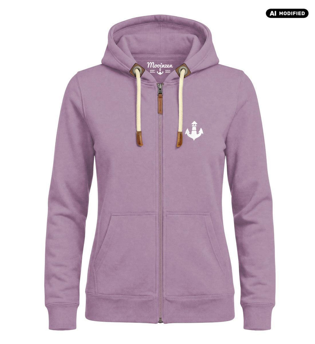Mooinzen · Damen Bio Jogger Zipper-Damen Bio Jogger Zipper-lavender-mist-S-Mooinzen