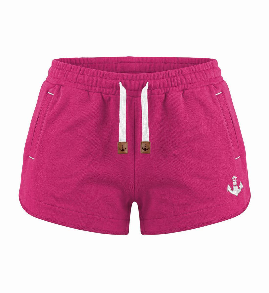 Mooinzen Logo · Damen Sommer Bio Shorts-Damen Premium Sommer Short-beetroot-purple-S-Mooinzen