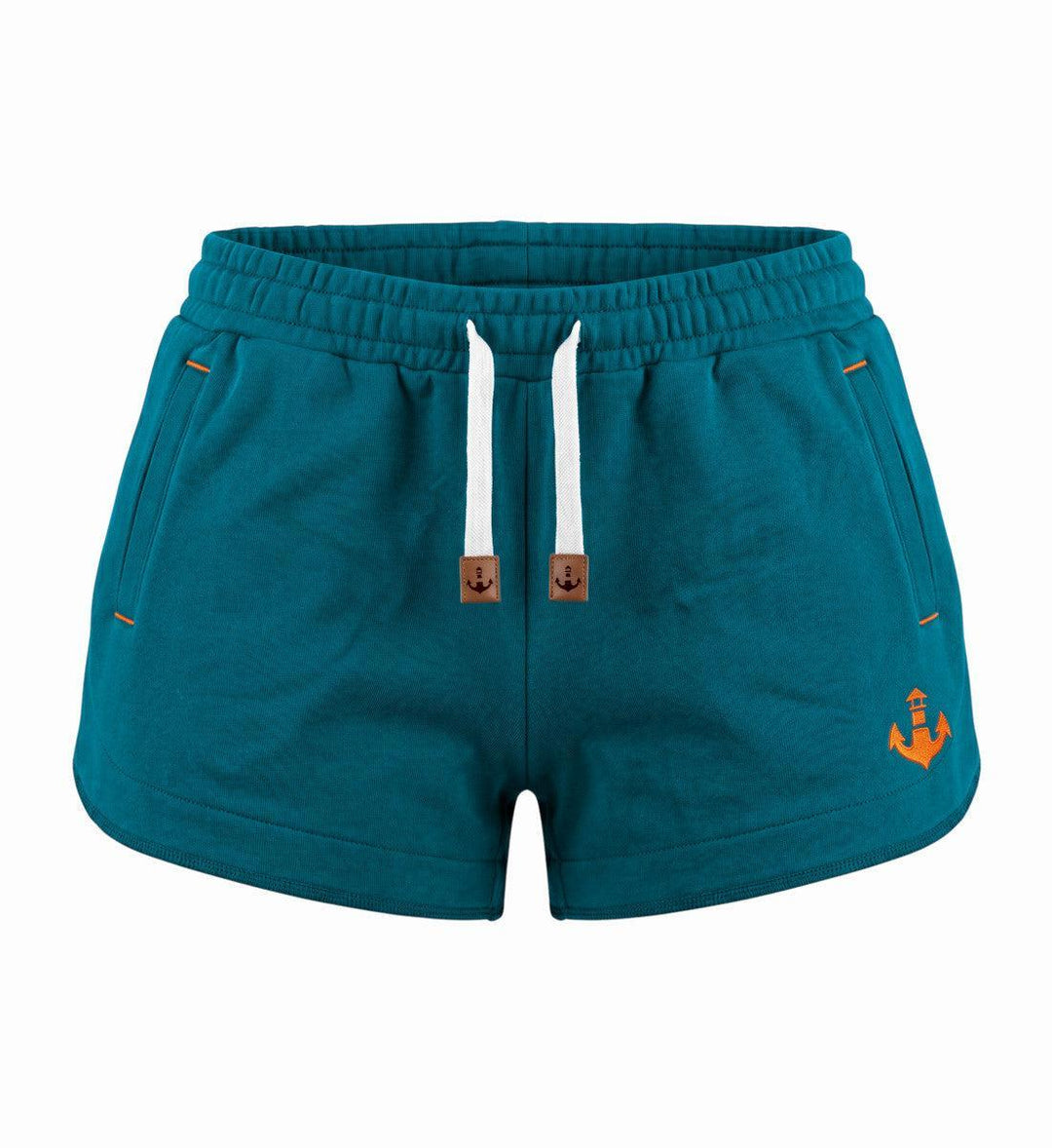Mooinzen Logo · Damen Sommer Bio Shorts-Damen Premium Sommer Short-ocean-depth-S-Mooinzen