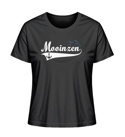 Mooinzen Möwe · Damen Premium Bio T-Shirt 2.0-Damen Premium Bio T-Shirt 2.0-Black-XS-Mooinzen