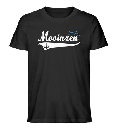 Mooinzen Möwe · Herren Premium Bio T-Shirt-Herren Premium Bio T-Shirt-Black-XS-Mooinzen