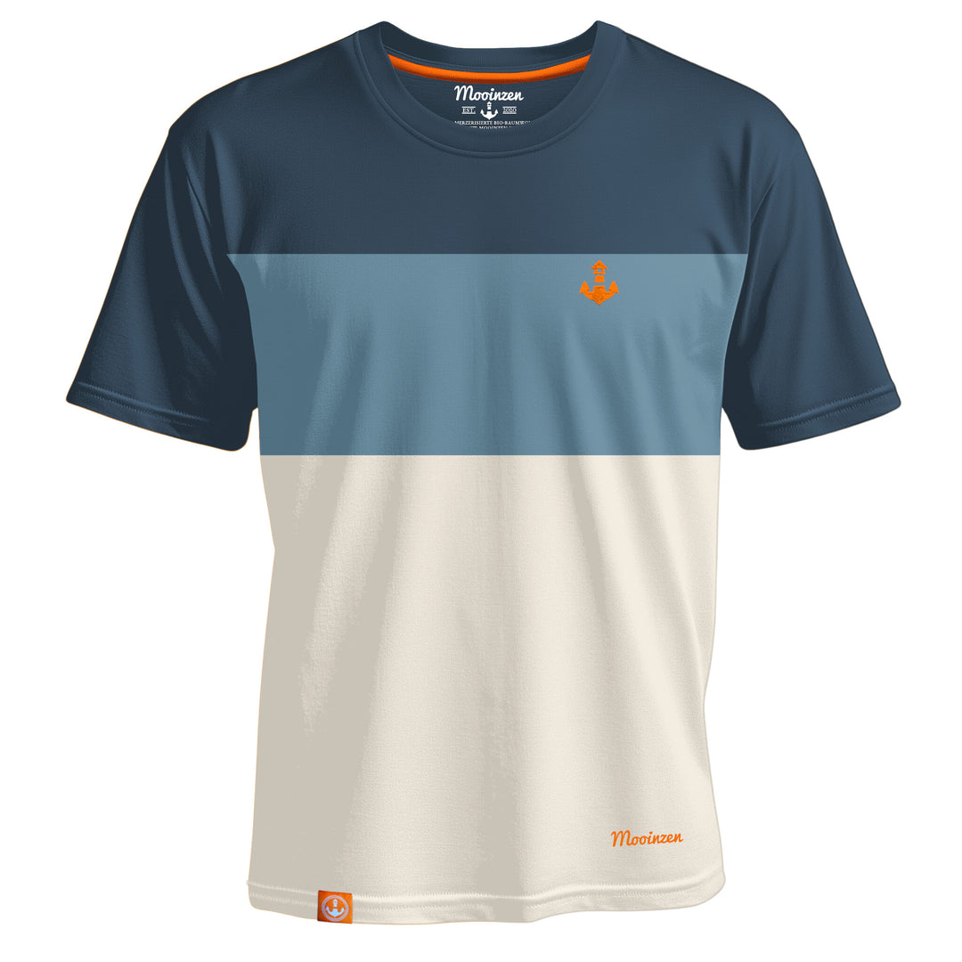 Mooinzen Multicolor · Unisex Signature Bio T-Shirt (mercerisiert)-Unisex Signature Bio T-Shirt (merzerisiert)-stargazer/adriatic/sand-S-Mooinzen