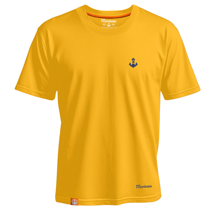 Mooinzen Neue Farben · Unisex Signature Bio T-Shirt (mercerisiert)-Unisex Signature Bio T-Shirt (merzerisiert)-saffron-S-Mooinzen