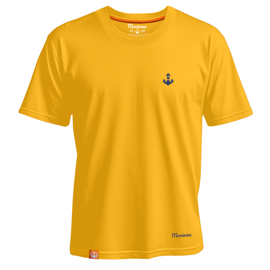 Mooinzen Neue Farben · Unisex Signature Bio T-Shirt (mercerisiert)-Unisex Signature Bio T-Shirt (merzerisiert)-saffron-S-Mooinzen