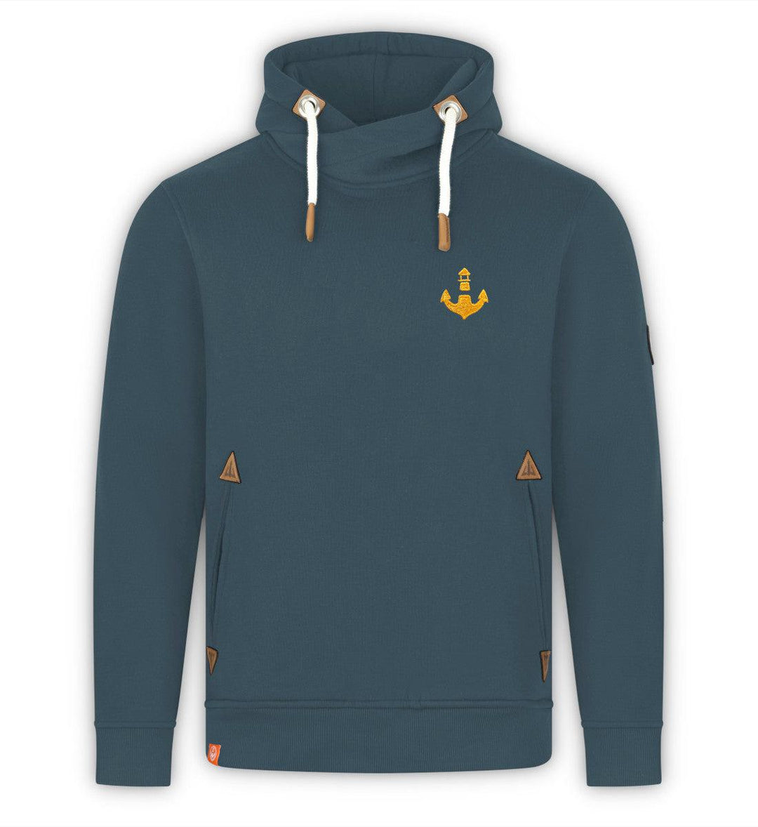 Mooinzen Stick · Unisex Bio Schalkragen Hoodie-Unisex Bio Schalkragen Hoodie-stargazer-S-Mooinzen