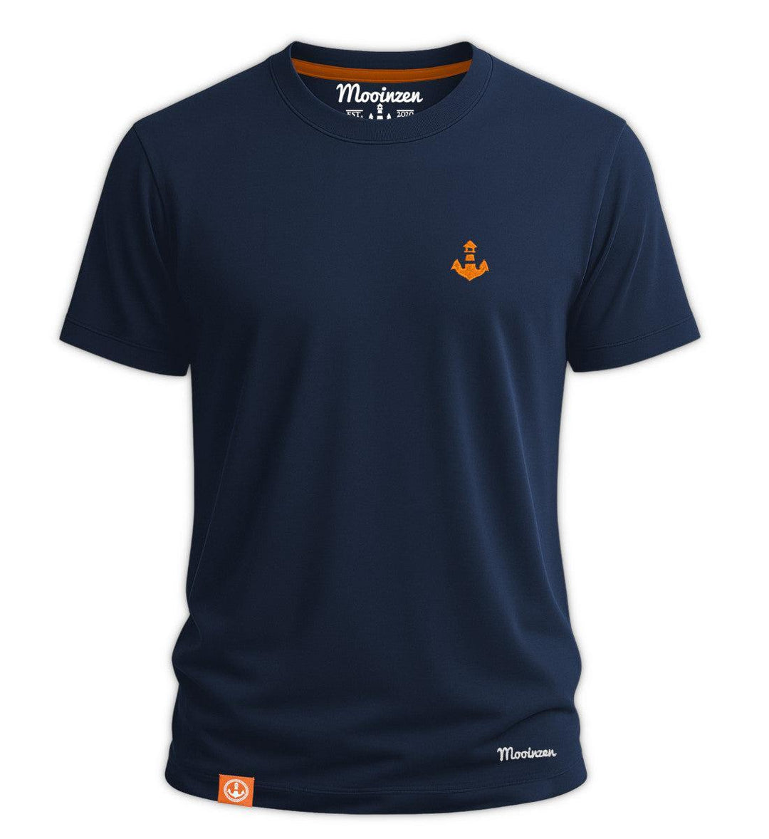 Mooinzen · Unisex Signature Bambus T-Shirt-Unisex Signature Bambus T-Shirt-dress-blue-S-Mooinzen