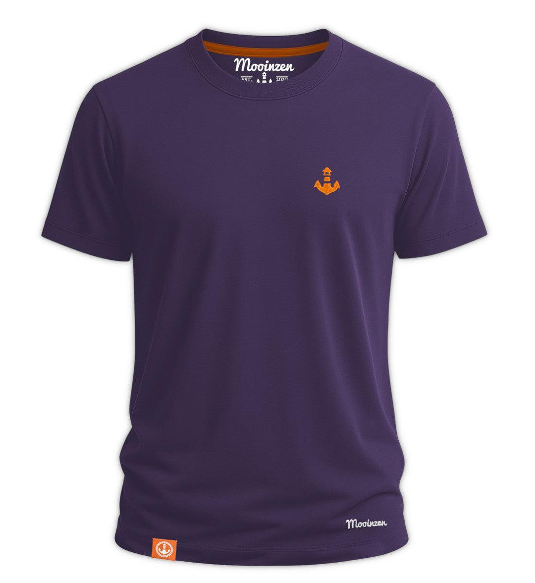 Mooinzen · Unisex Signature Bambus T-Shirt-Unisex Signature Bambus T-Shirt-grape-S-Mooinzen