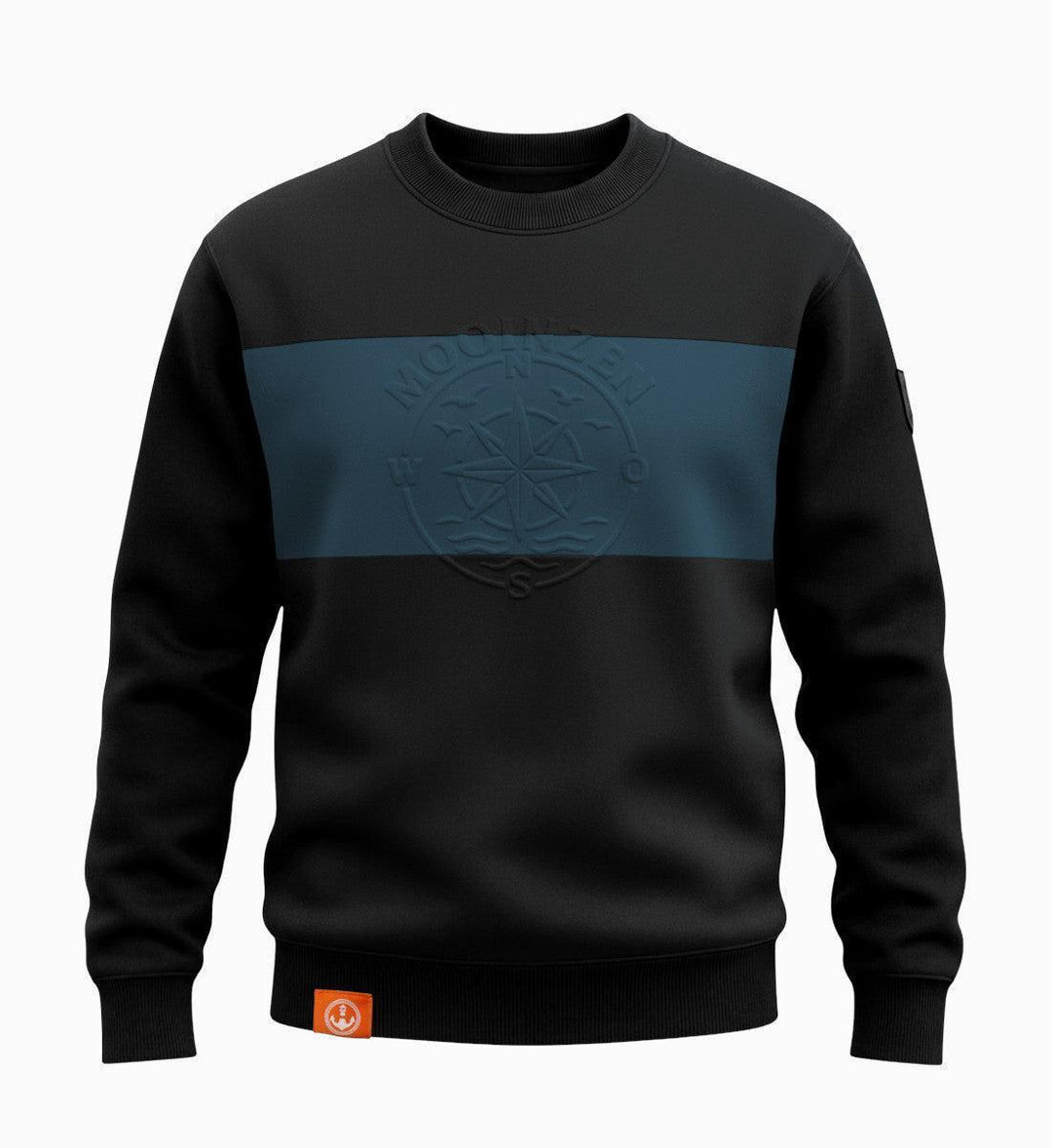 Mooinzen · Unisex Signature Premium Bio Sweatshirt-Unisex Signature Bio Sweatshirt-black/stargazer-S-Mooinzen