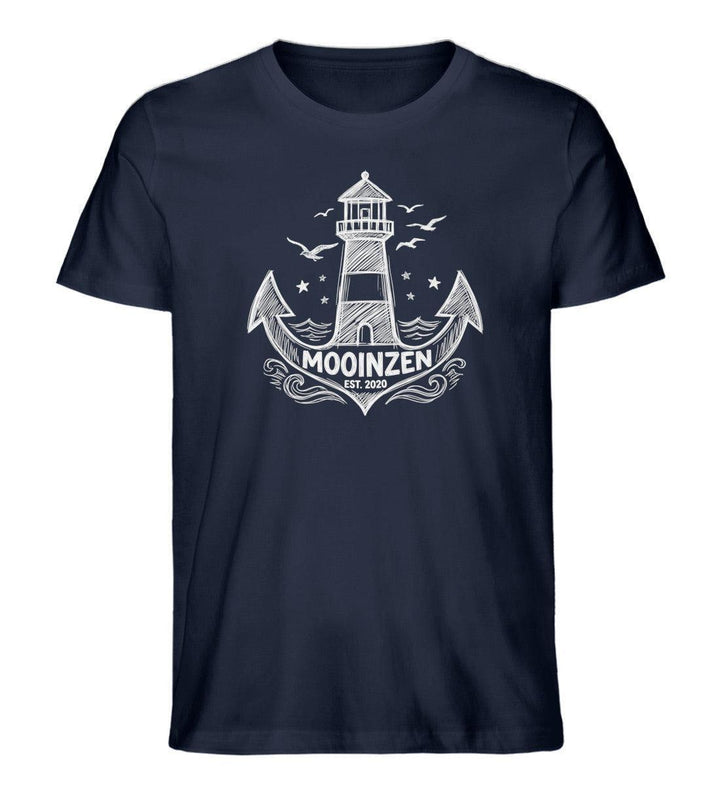 Mooinzen day&night · Herren Premium Bio T-Shirt-Herren Premium Bio T-Shirt-French Navy-XS-Mooinzen