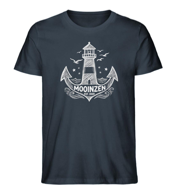 Mooinzen day&night · Herren Premium Bio T-Shirt-Herren Premium Bio T-Shirt-India Ink Grey-XS-Mooinzen