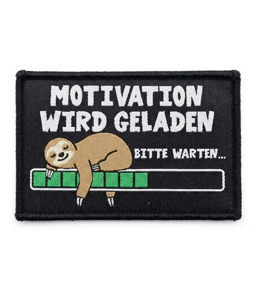 Motivation wird geladen · Klettwattpatch V2-Klettwatt Patch-black-9x6-Mooinzen