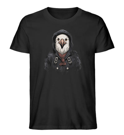 Möwe Jacke · Herren Premium Bio T-Shirt-Herren Premium Bio T-Shirt-Black-XS-Mooinzen