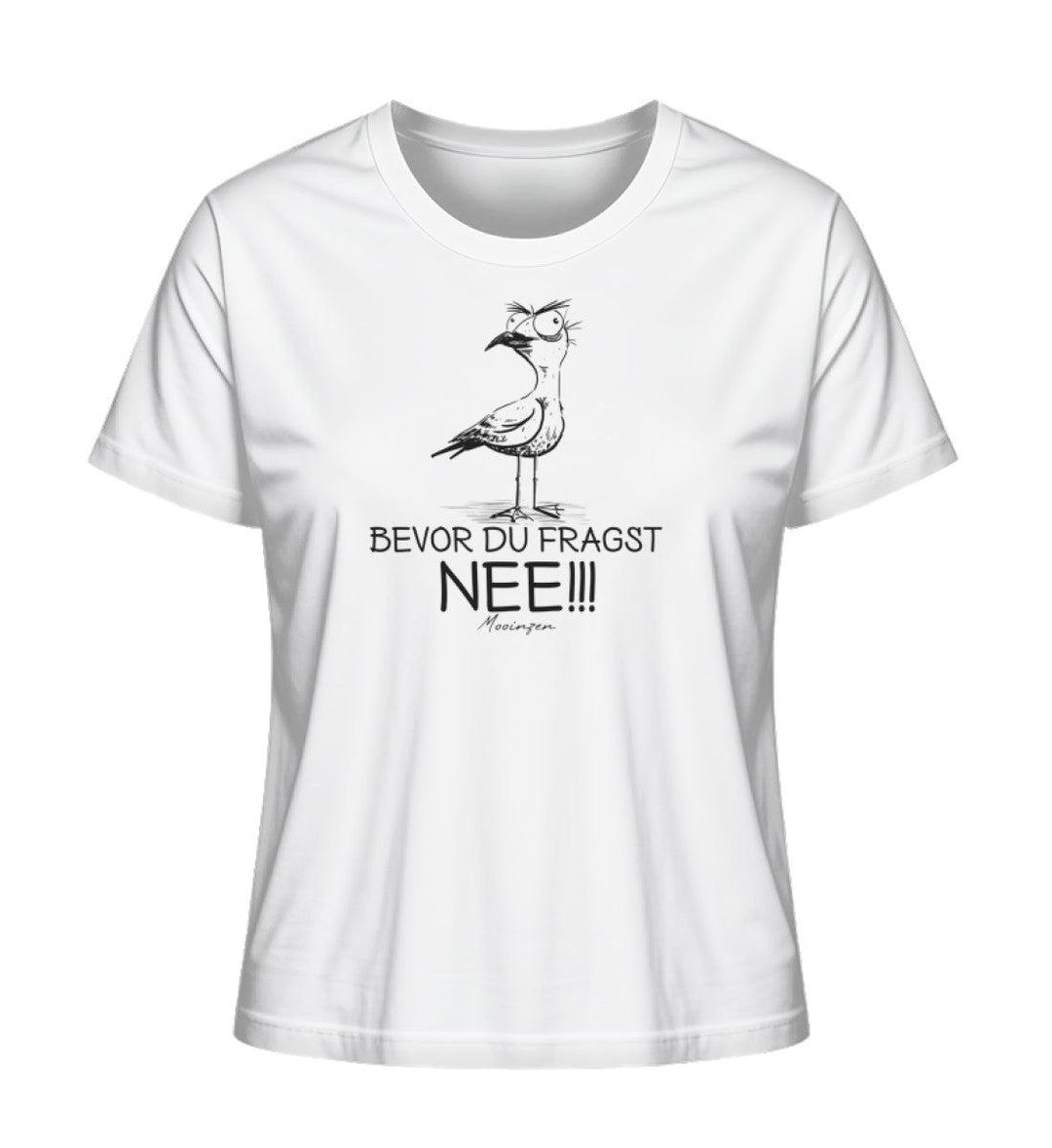 Möwe Nee Black · Damen Premium Bio T-Shirt 2.0-Damen Premium Bio T-Shirt 2.0-Mooinzen