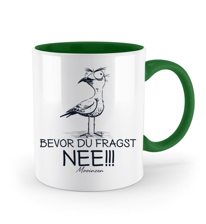 Möwe Nee · Keramiktasse Zweifarbig-Keramik Tasse Zweifarbig-Mooinzen