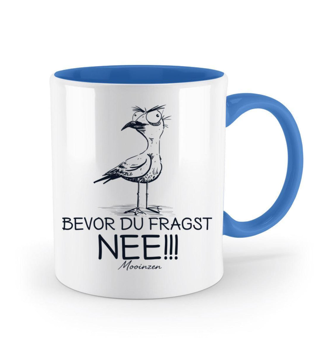 Möwe Nee · Keramiktasse Zweifarbig-Keramik Tasse Zweifarbig-Mooinzen