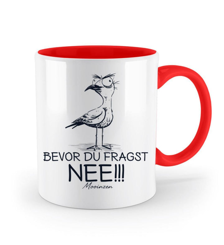 Möwe Nee · Keramiktasse Zweifarbig-Keramik Tasse Zweifarbig-Mooinzen