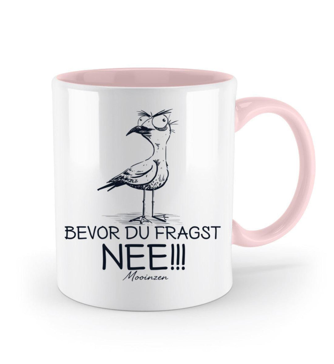 Möwe Nee · Keramiktasse Zweifarbig-Keramik Tasse Zweifarbig-Mooinzen