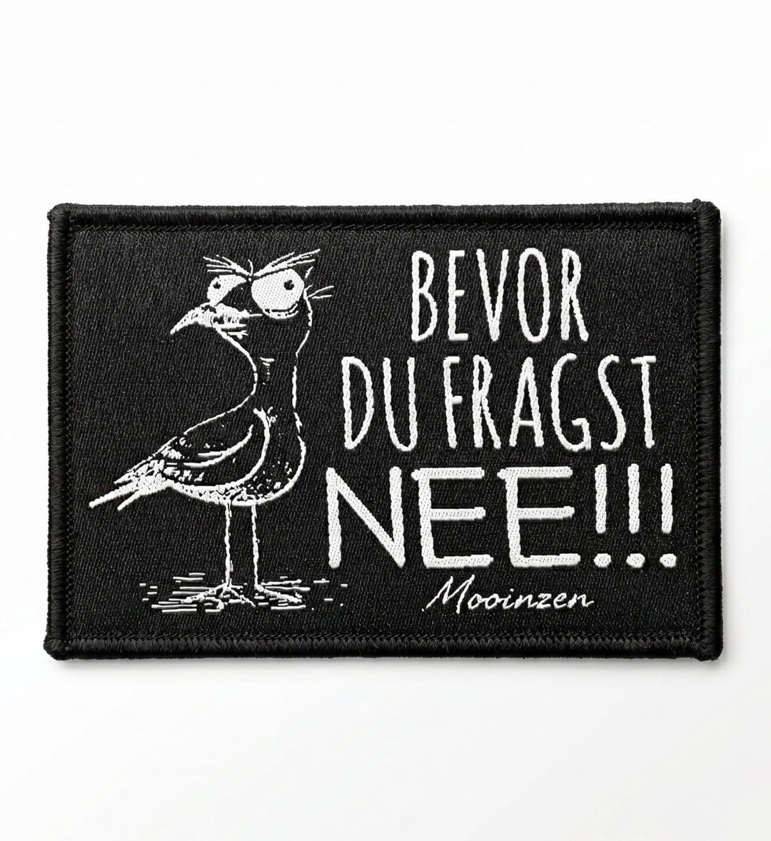 Möwe Nee · Klettwattpatch V2-Klettwatt Patch-black-9x6-Mooinzen