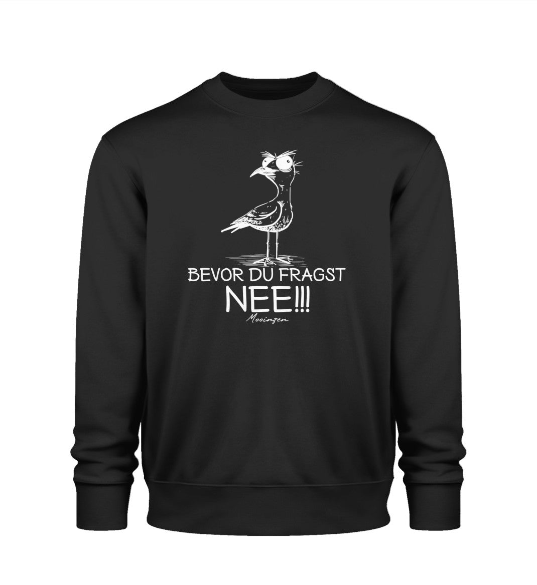 Möwe Nee · Unisex Premium Bio Sweatshirt 2.0-Unisex Premium Bio Sweatshirt 2.0-Black-XS-Mooinzen