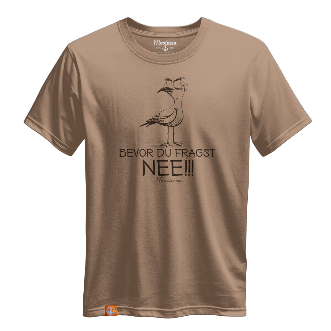 Möwe Nee · Unisex Premium Bio T-Shirt-Unisex Premium Bio T-Shirt-brush-S-Mooinzen