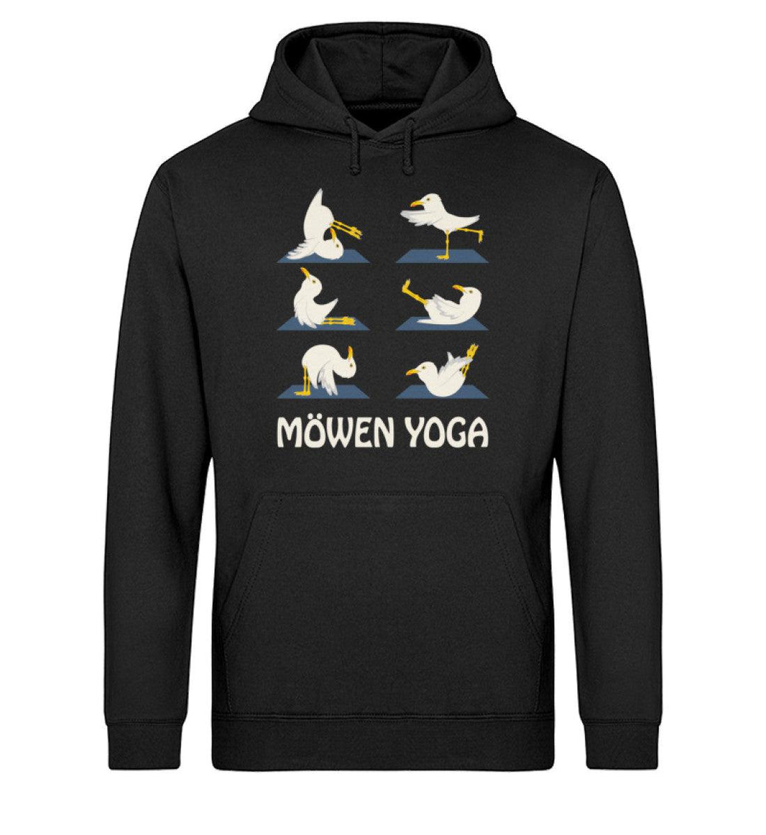Möwen Yoga 2 · Unisex Bio Hoodie-Unisex Bio Hoodie-Mooinzen