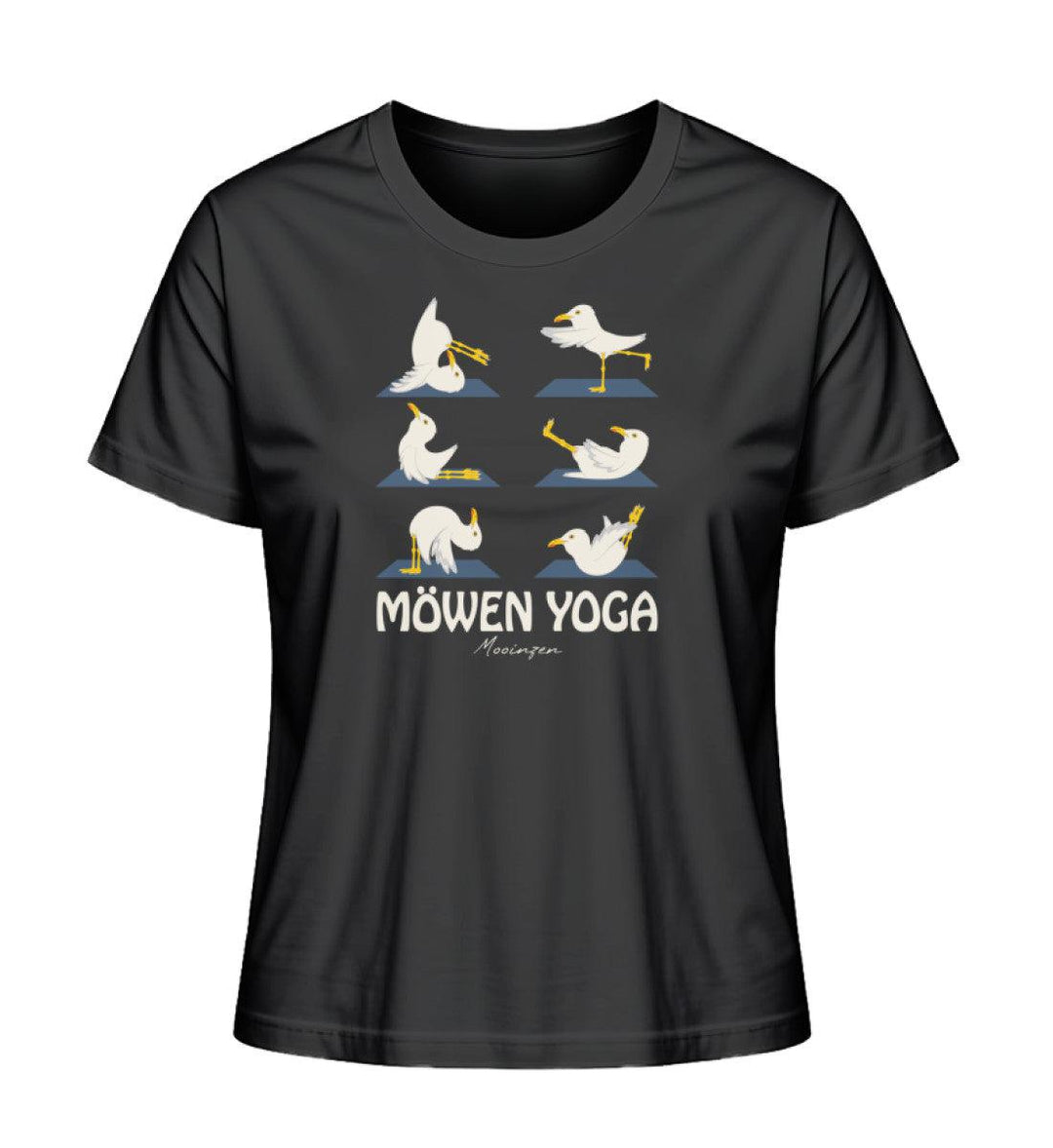 Möwen Yoga · Damen Premium Bio T-Shirt 2.0-Damen Premium Bio T-Shirt 2.0-Mooinzen