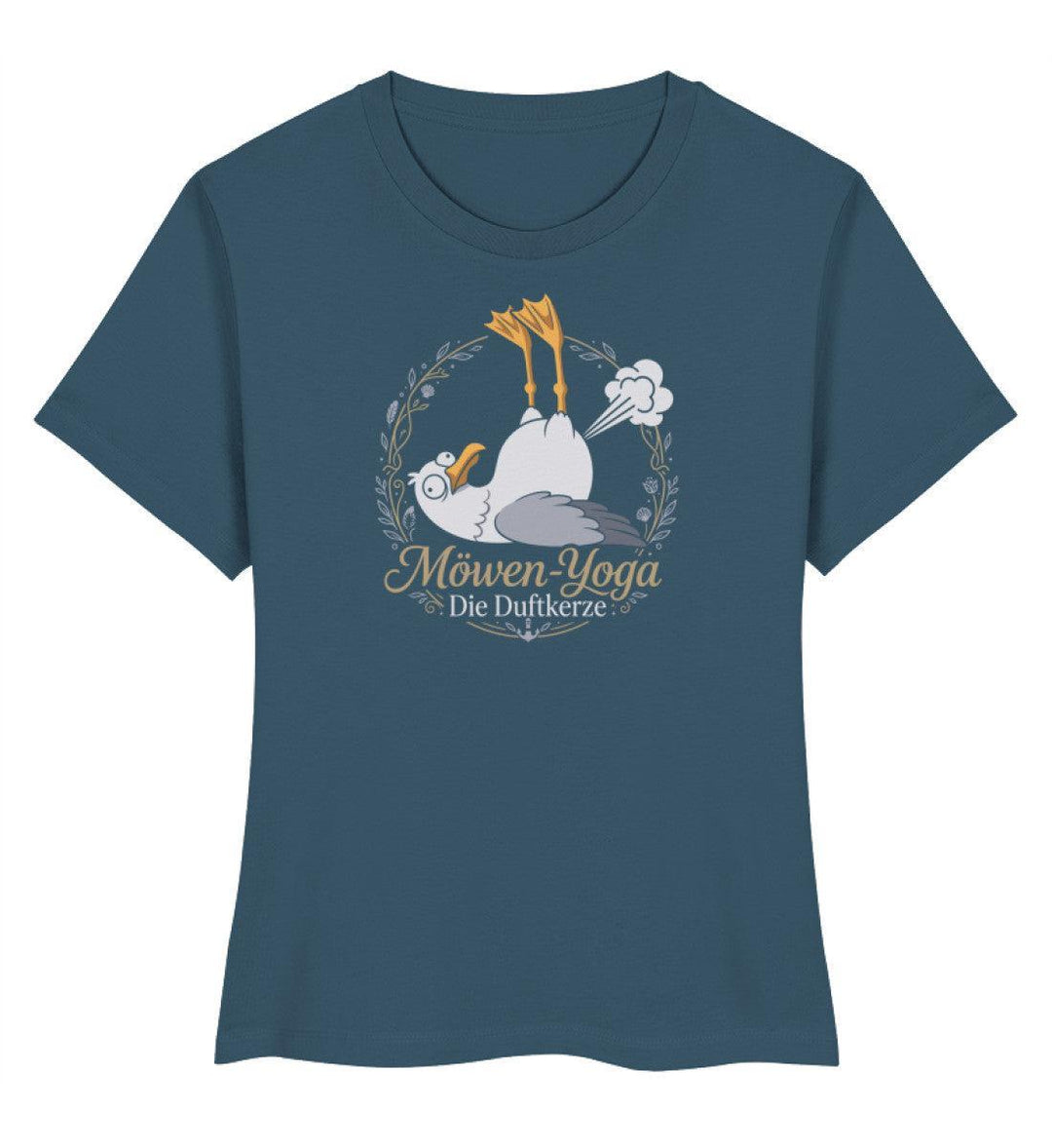 Möwen Yoga Duftkerze · Damen Premium Bio T-Shirt 2.0-Damen Premium Bio T-Shirt 2.0-Stargazer-XS-Mooinzen