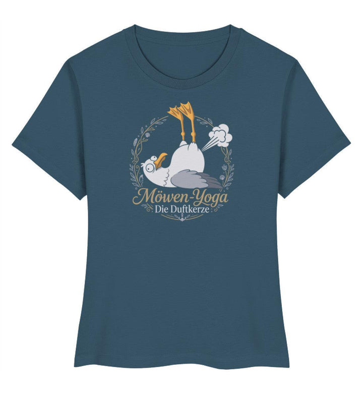 Möwen Yoga Duftkerze · Damen Premium Bio T-Shirt 2.0-Damen Premium Bio T-Shirt 2.0-Stargazer-XS-Mooinzen