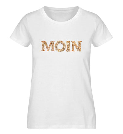 Muschel Moin · Damen Premium Bio T-Shirt-Damen Premium Bio T-Shirt-White-S-Mooinzen