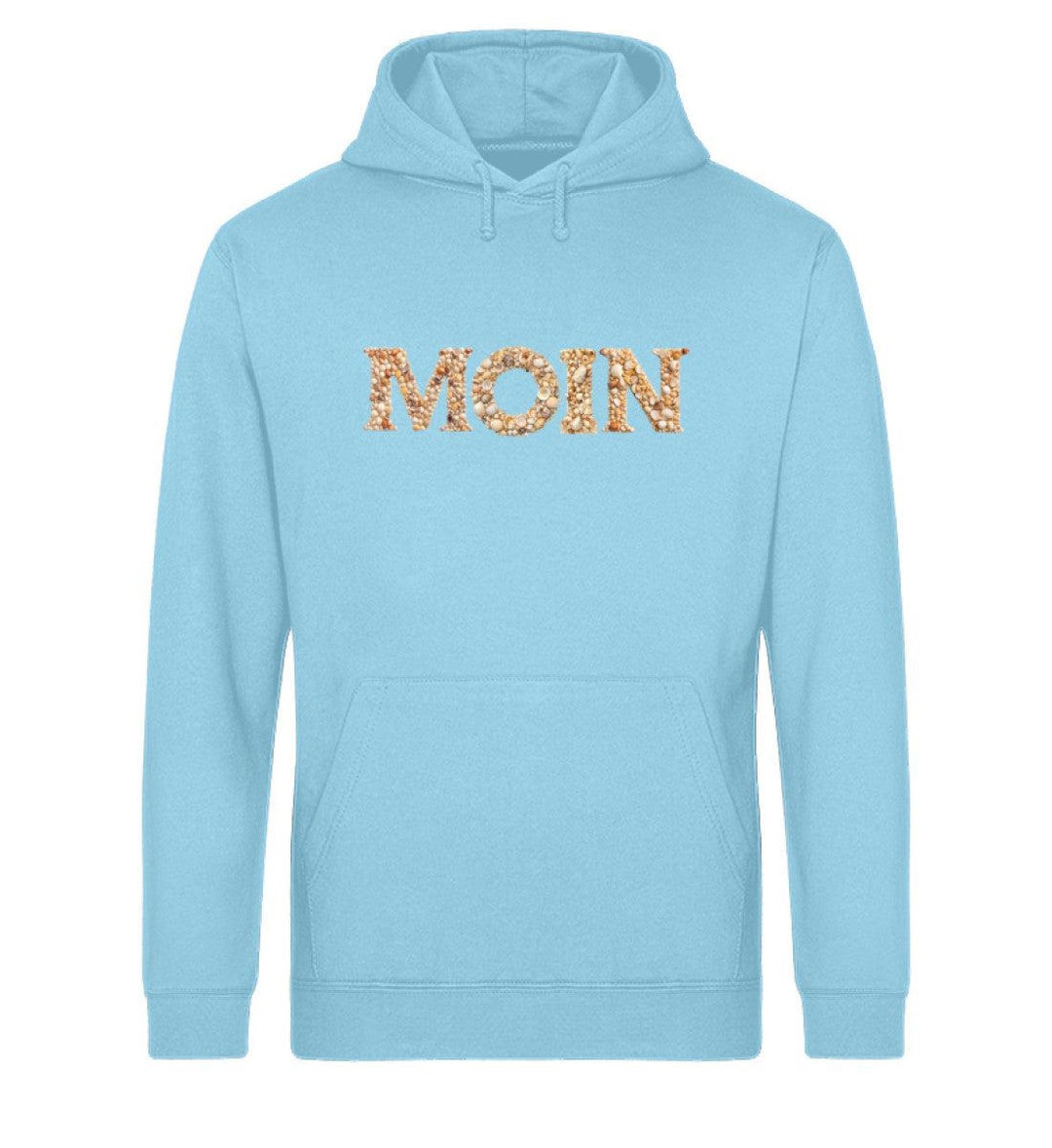 Muschel Moin · Unisex Bio Hoodie-Unisex Bio Hoodie-Sky Blue-XS-Mooinzen