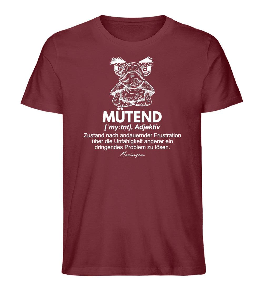 Mütend Lexikon · Herren Premium Bio T-Shirt-Herren Premium Bio T-Shirt-Mooinzen