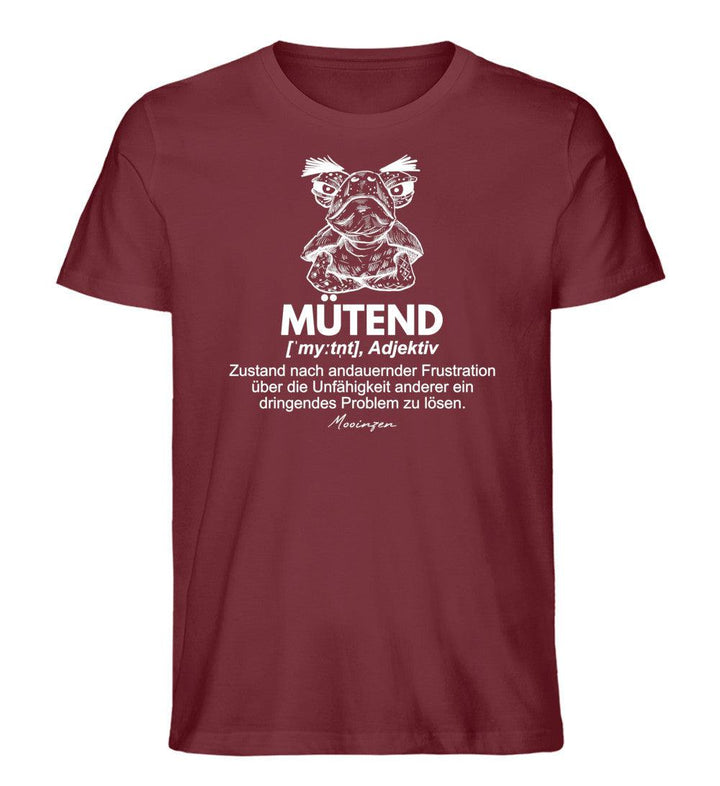 Mütend Lexikon · Herren Premium Bio T-Shirt-Herren Premium Bio T-Shirt-Mooinzen