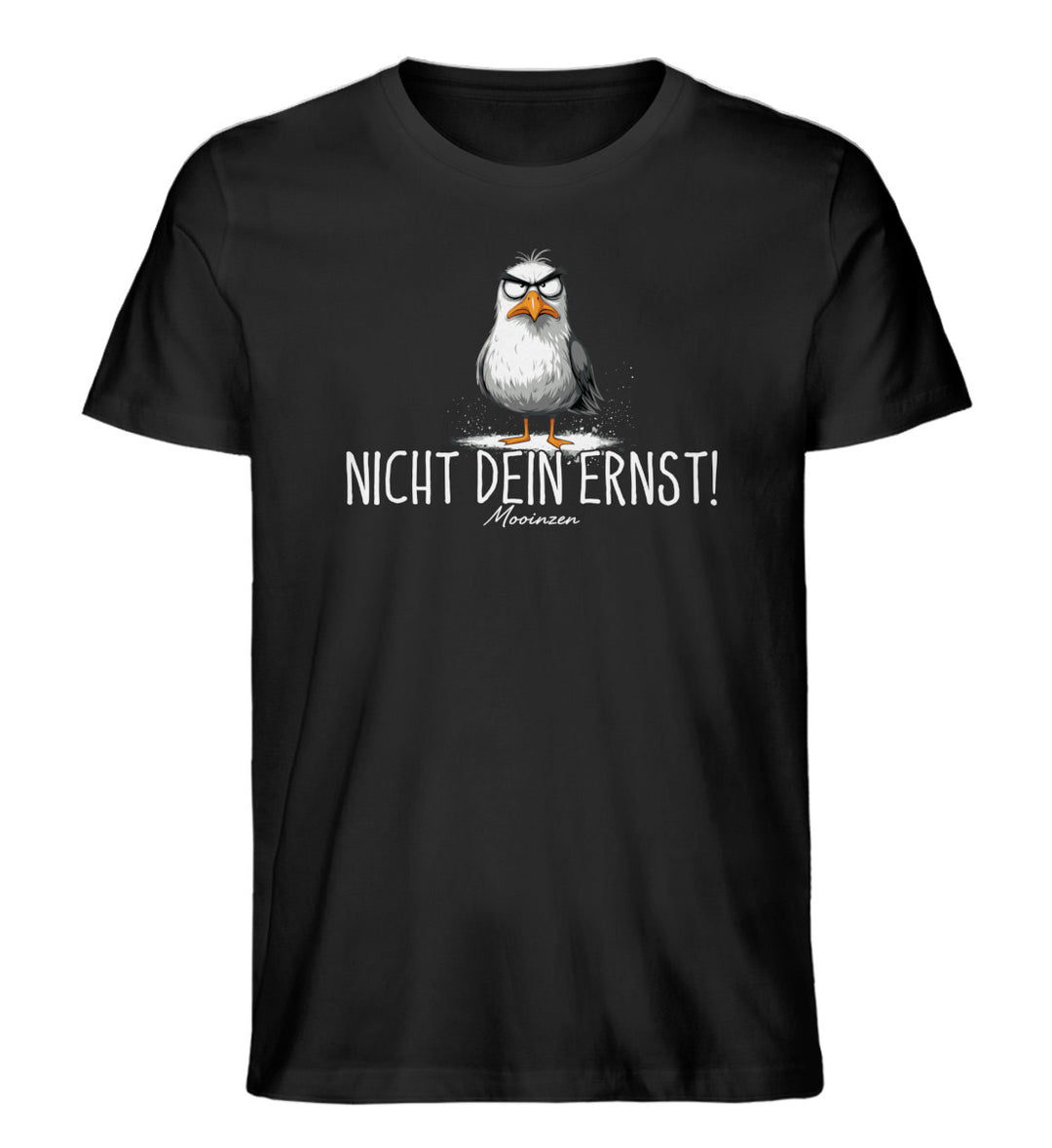 Nicht dein ernst! · Herren Premium Bio T-Shirt-Herren Premium Bio T-Shirt-Black-XS-Mooinzen
