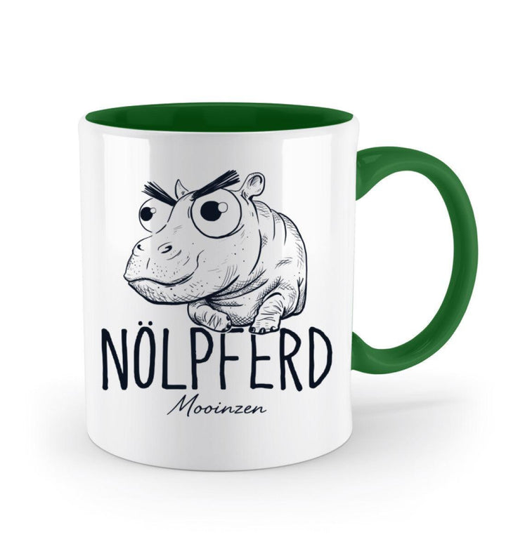 Nölpferd · Keramiktasse Zweifarbig-Keramik Tasse Zweifarbig-Mooinzen
