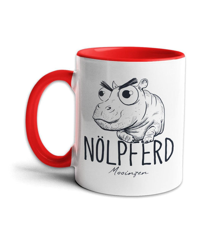 Nölpferd · Keramiktasse Zweifarbig-Keramik Tasse zweifarbig-Mooinzen