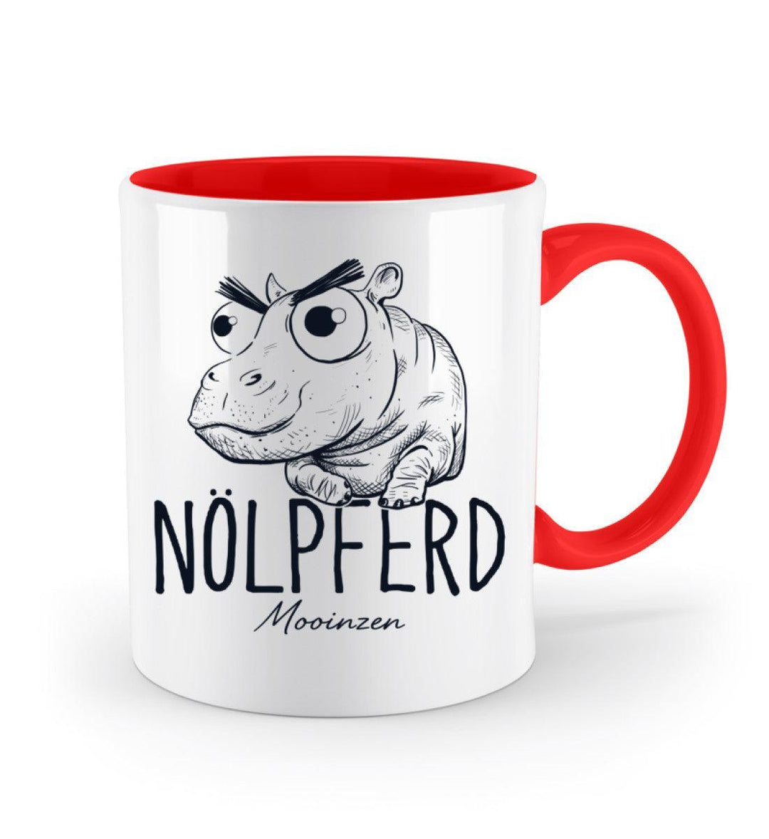 Nölpferd · Keramiktasse Zweifarbig-Keramik Tasse Zweifarbig-Mooinzen