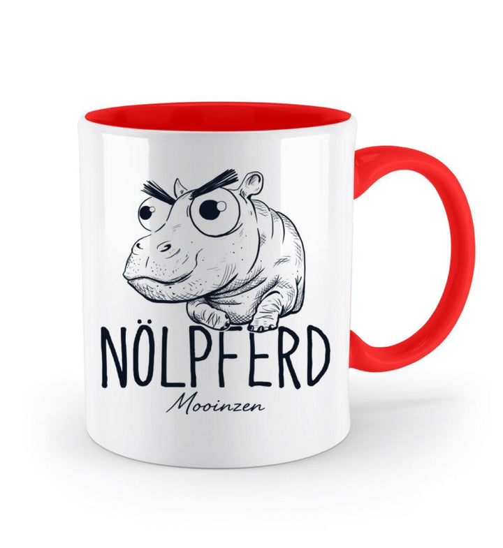 Nölpferd · Keramiktasse Zweifarbig-Keramik Tasse Zweifarbig-Mooinzen