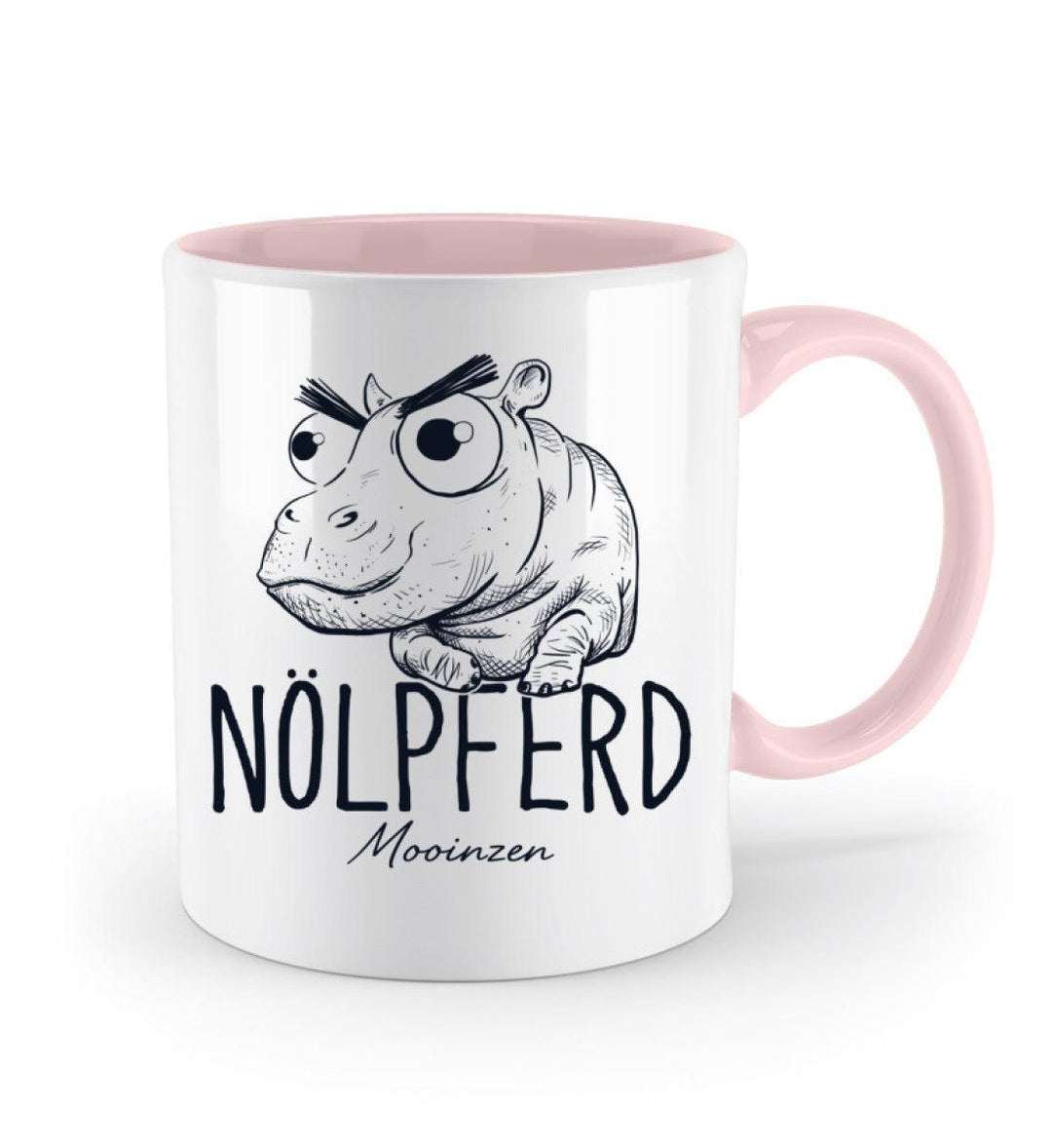 Nölpferd · Keramiktasse Zweifarbig-Keramik Tasse Zweifarbig-Mooinzen