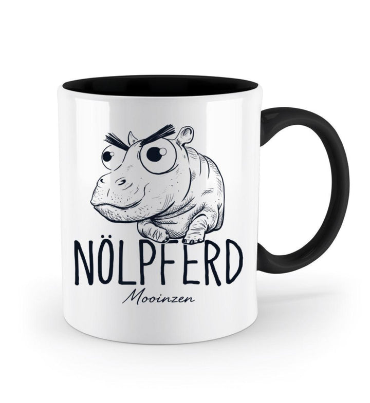 Nölpferd · Keramiktasse Zweifarbig-Keramik Tasse Zweifarbig-Mooinzen