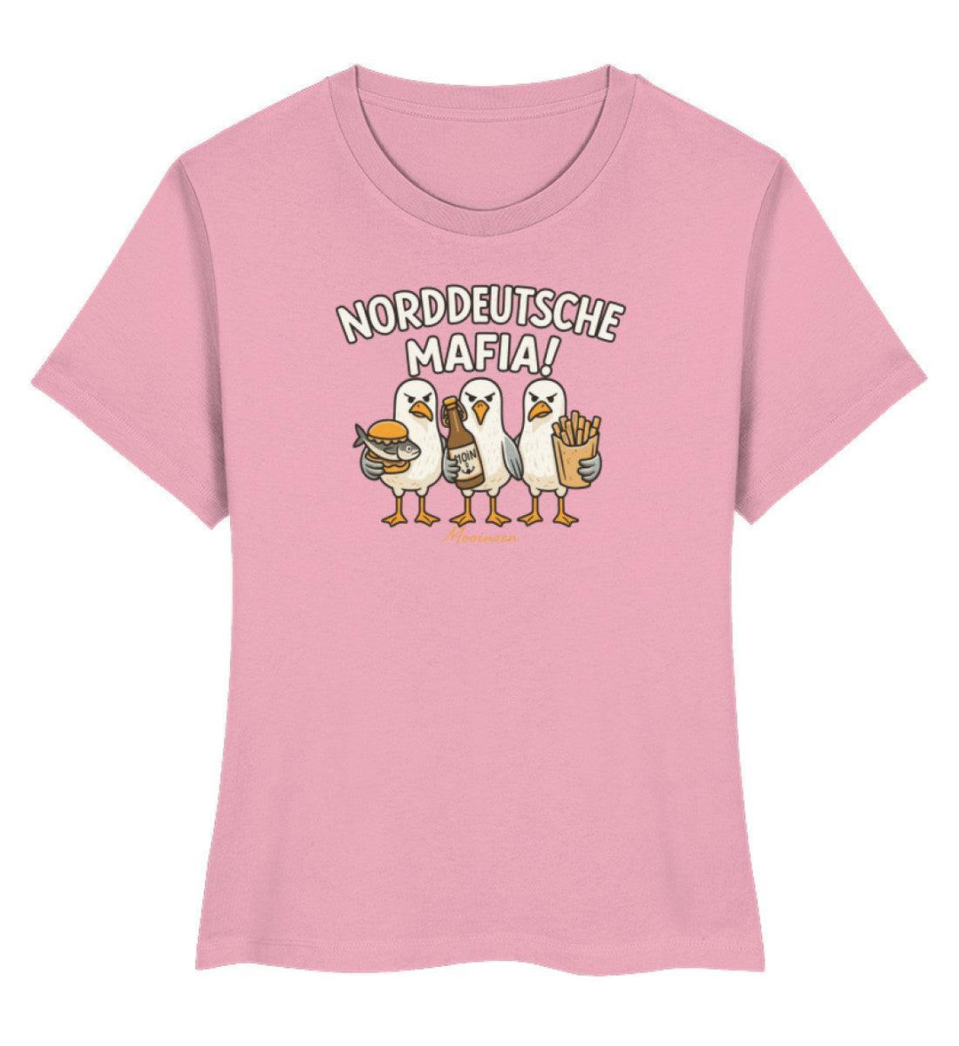 Norddeutsche Mafia! · Damen Premium Bio T-Shirt 2.0-Damen Premium Bio T-Shirt 2.0-Cotton Pink-XS-Mooinzen
