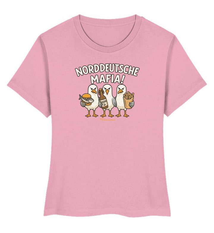 Norddeutsche Mafia! · Damen Premium Bio T-Shirt 2.0-Damen Premium Bio T-Shirt 2.0-Cotton Pink-XS-Mooinzen