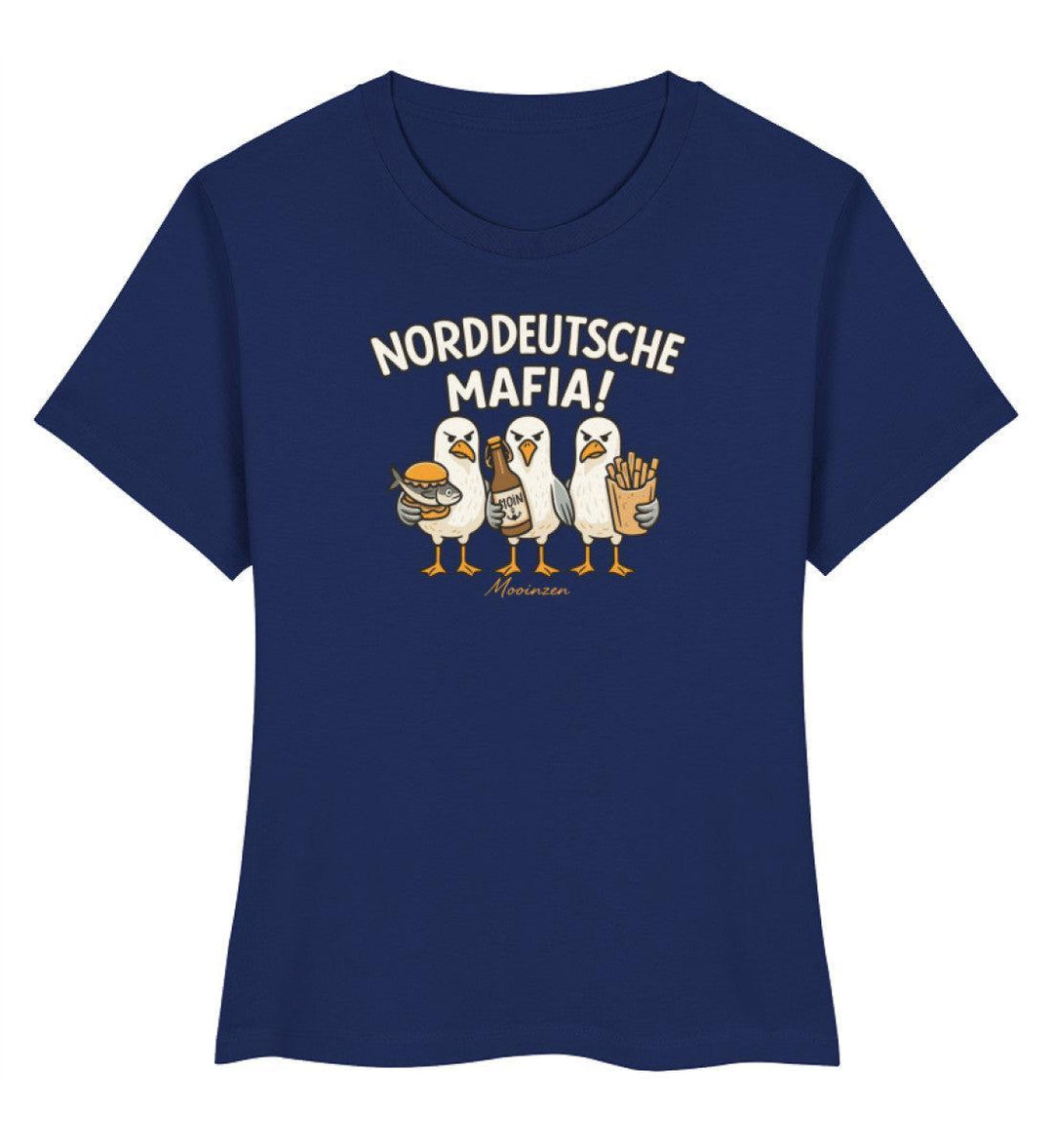 Norddeutsche Mafia! · Damen Premium Bio T-Shirt 2.0-Damen Premium Bio T-Shirt 2.0-French Navy-XS-Mooinzen