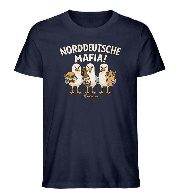 Norddeutsche Mafia · Herren Premium Bio T-Shirt-Herren Premium Bio T-Shirt-French Navy-XS-Mooinzen