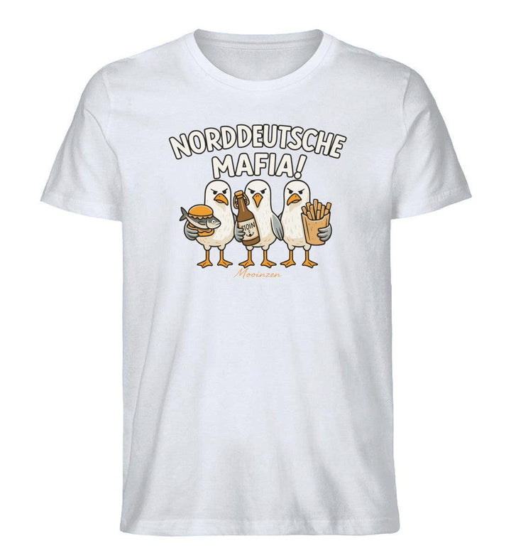 Norddeutsche Mafia · Herren Premium Bio T-Shirt-Herren Premium Bio T-Shirt-White-XS-Mooinzen