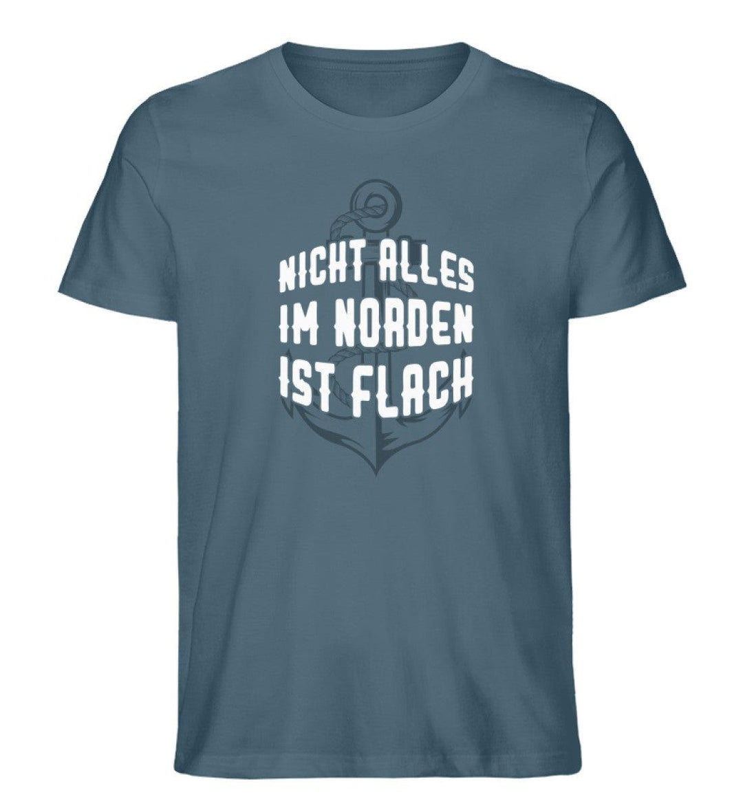Norden nicht flach · Herren Premium Bio T-Shirt-Herren Premium Bio T-Shirt-Stargazer-S-Mooinzen